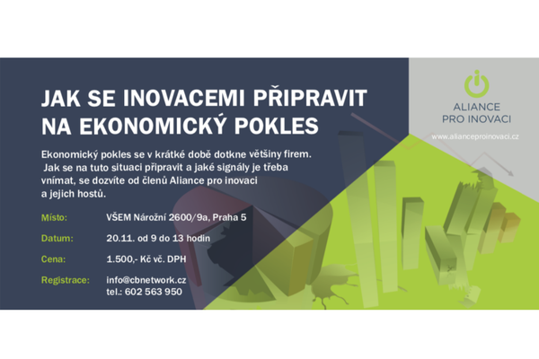 Jak se inovacemi připravit na ekonomický pokles