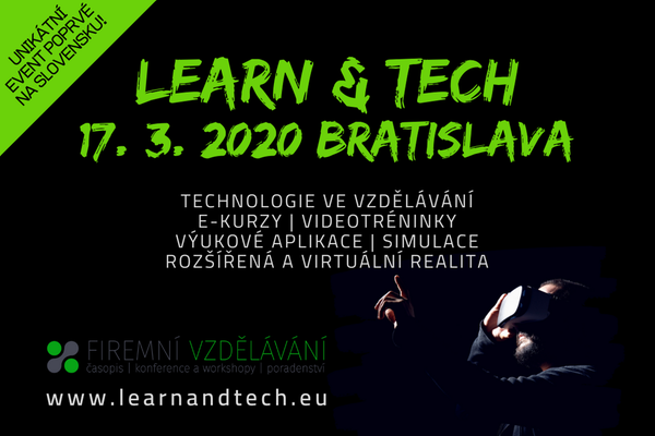 LEARN & TECH 2020 Bratislava